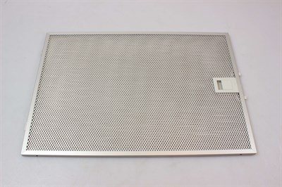 Filtre métallique, Pitsos hotte - 7 mm x 265 mm x 380 mm