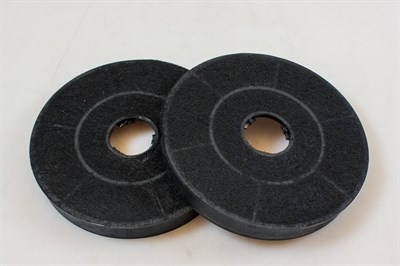 Filtre charbon, Siemens hotte - 158 mm (2 pièces)