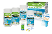 Kit demarrage piscine, Swim & Fun swimmingpool (sans chlore)