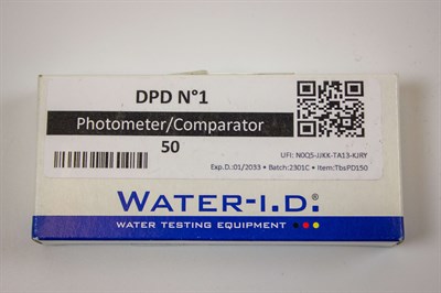 Tablettes de test, Swim & Fun swimmingpool - DPD N° 1 (pour Pool Lab)
