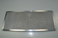 Filtre métallique, Juno-Electrolux hotte - 10 mm x 499 mm x 204 mm