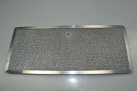 Filtre métallique, AEG-Electrolux hotte - 10 mm x 499 mm x 204 mm