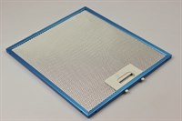 Filtre métallique, Indesit hotte - 8 mm x 266 mm x 304 mm