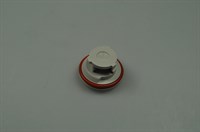 Couvercle produit de rinçage, Electrolux lave-vaisselle - Blanc + Rouge