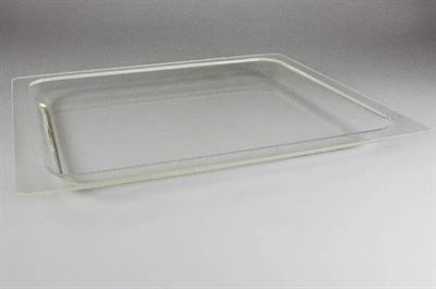 Plateau tournant en verre, Siemens micro-onde - 18 mm x 380 mm x 320 mm (lèchefrite léger)