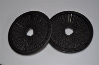 Filtre charbon, Best hotte - 190 mm (2 pièces)