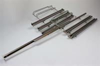 Rail télescopique, Bosch cuisinière & four (droit et gauche, avec 3 rails télescopique)