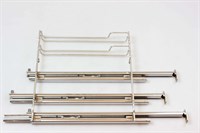 Rail télescopique, Bosch cuisinière & four (droit et gauche, avec 3 rails télescopique)
