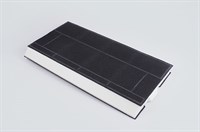 Filtre charbon, Bosch hotte - 197 mm x 396 mm