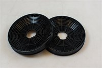 Filtre charbon, Siemens hotte - 158 mm (2 pièces)