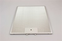 Filtre métallique, Bosch hotte - 8 mm x 360 mm x 265 mm