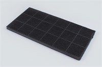 Filtre charbon, AEG-Electrolux hotte - 145 mm x 289 mm (1 pièce)