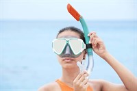 Masque et tuba, Bestway swimmingpool
