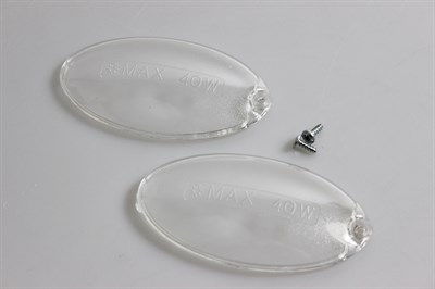 Verre de lampe, Faber, cuisinière et four