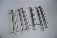 Grille support, Gorenje cuisinière & four (droit et gauche, avec 3 rails télescopique)