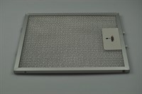 Filtre métallique, Gorenje hotte - 8 mm x 248 mm x 222 mm