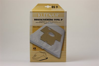 Sacs, Bosch aspirateur - Kleenair BS9 (type P)