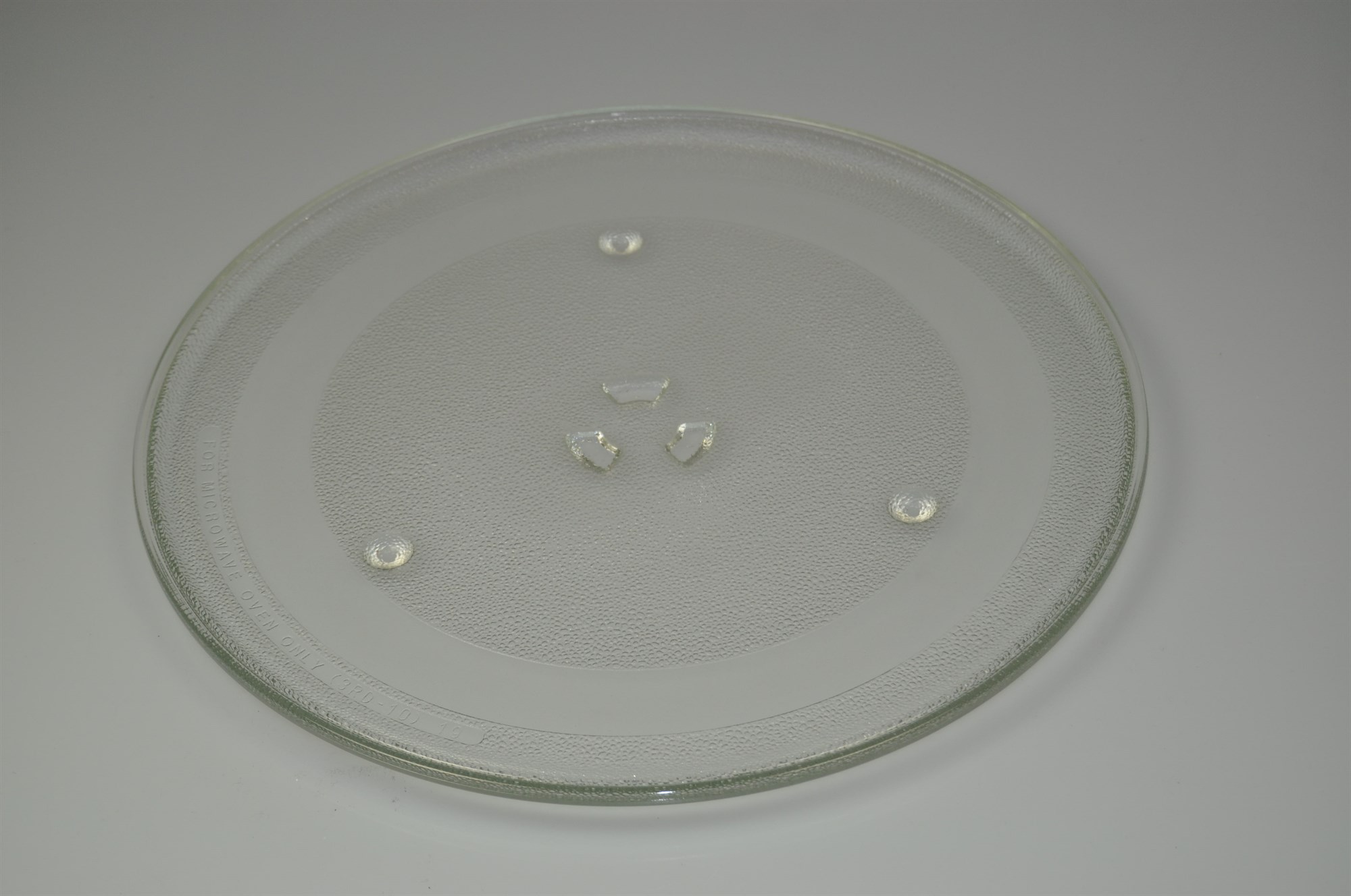 Plateau Tournant Universel Verre Micro-ondes 315 Mm - 3 Fixations - Recamania