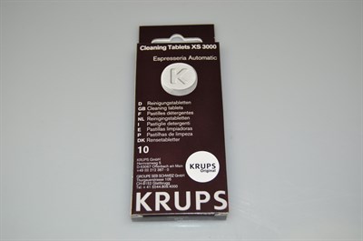 Pastilles de nettoyage, Krups cafetière - XS3000