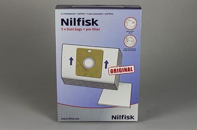 Sacs, Nilfisk aspirateur (pièce d\'\'origine)