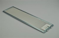 Filtre métallique, Silverline hotte - 8 mm x 476 mm x 130 mm