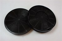 Filtre charbon, Franke hotte - 200 mm (2 pièces)