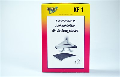 Filtre charbon, universal hotte - 570 mm x 470 mm