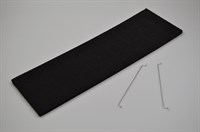 Filtre charbon, Ikea hotte - 160 mm x 485 mm