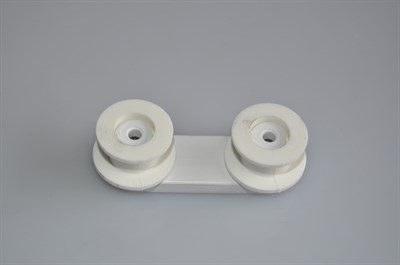 Support de roulette pour panier, Acec lave-vaisselle (support avec 2 roues)